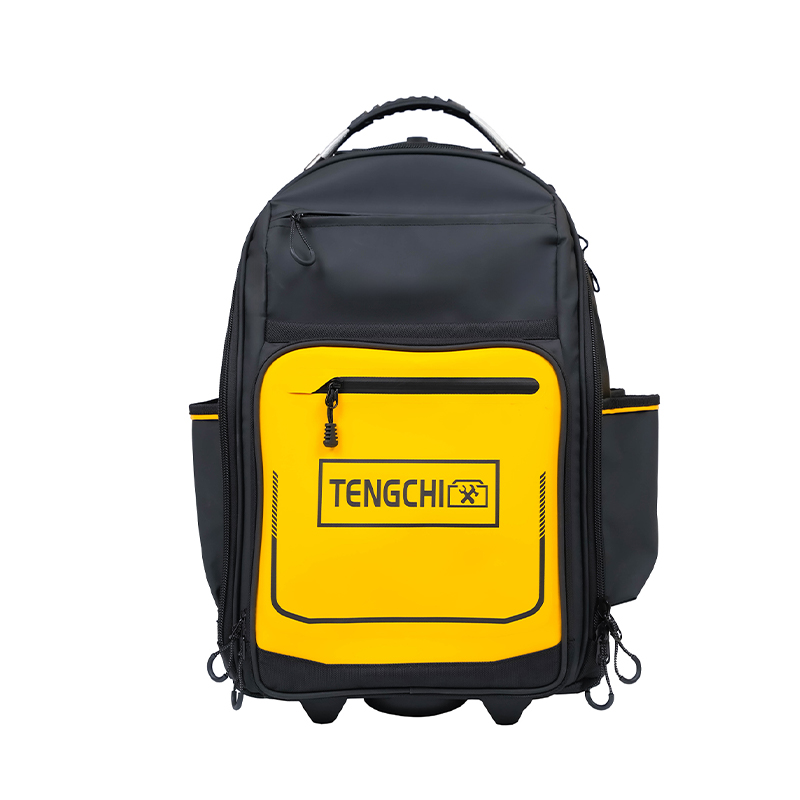 Hindi tinatagusan ng tubig na plastic bottom trolley tool backpack